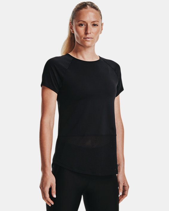 Women's UA Breathelux T-Shirt, Black, pdpMainDesktop image number 0